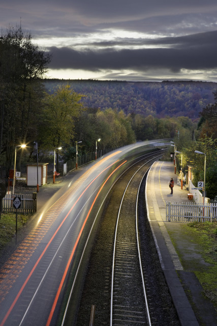 Grindleford Station, Derbyshire, England